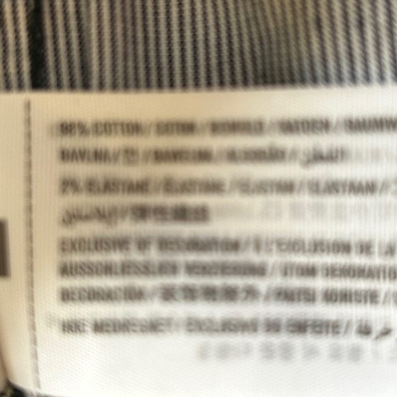 Abercrombie & Fitch Blue Langdon Skinny Chino 31 x 32 Preppy Y2K Academia office - Picture 11 of 11